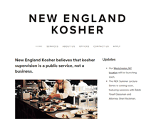 Tablet Screenshot of nekosher.org